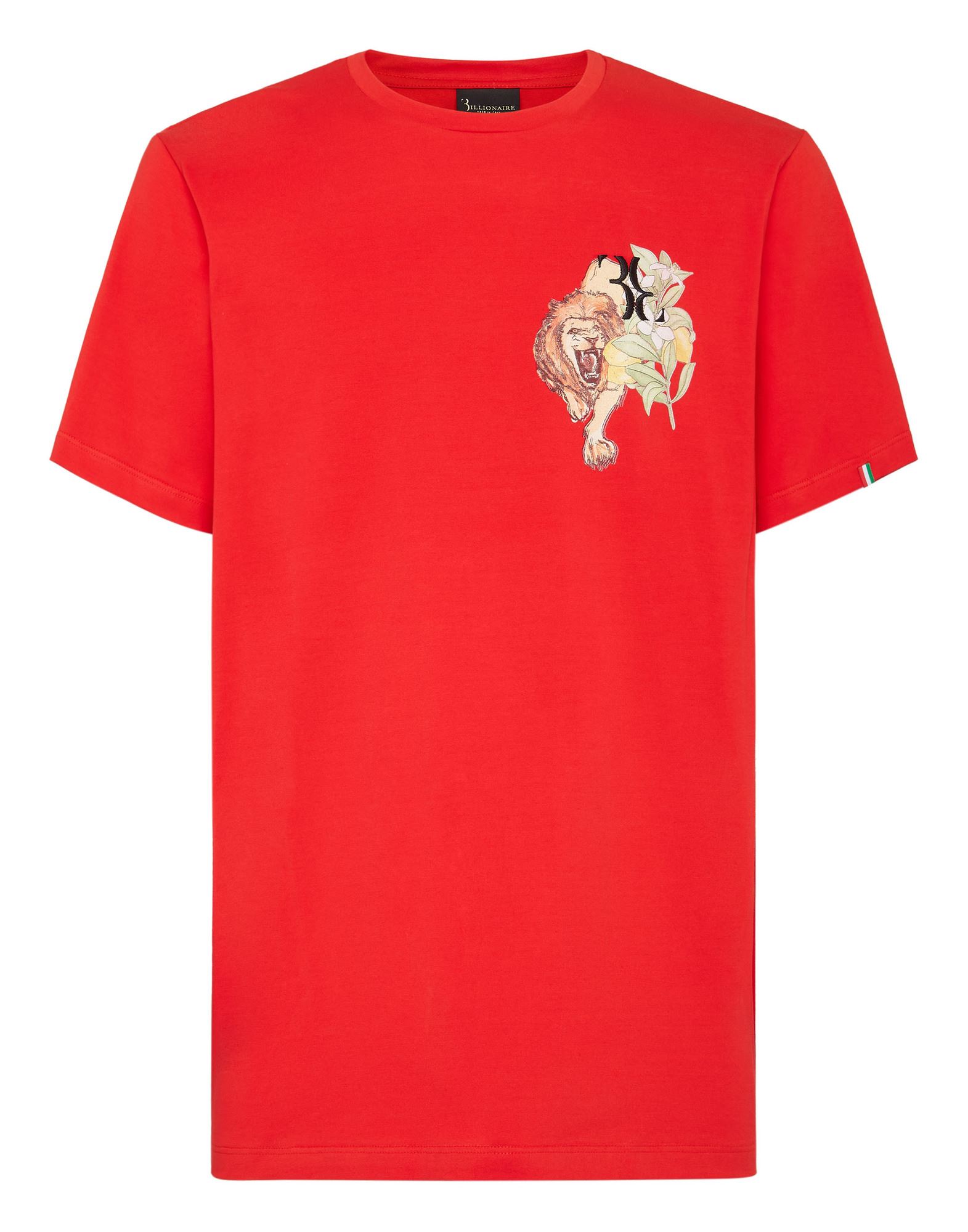 BILLIONAIRE T-shirts Herren Rot von BILLIONAIRE
