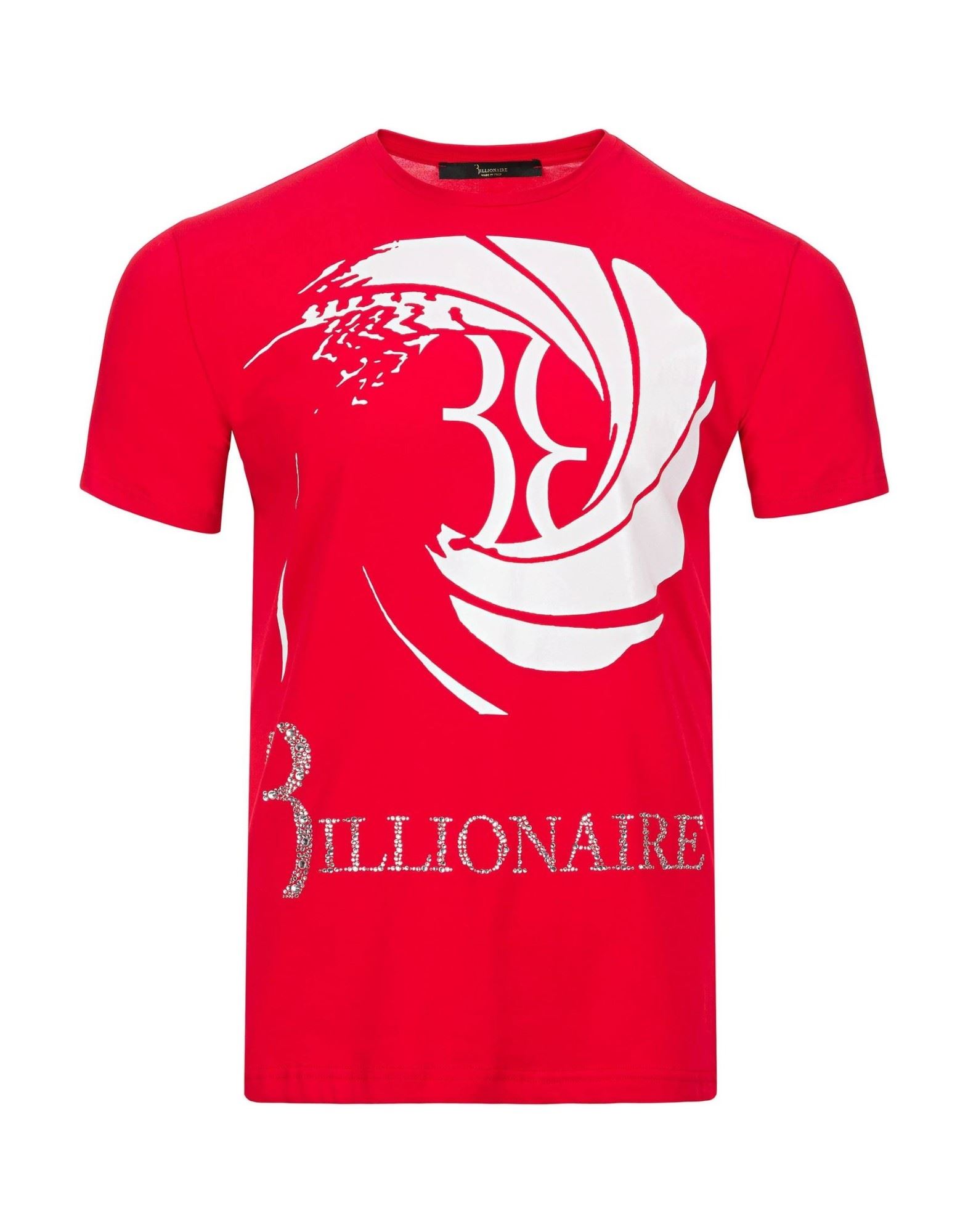 BILLIONAIRE T-shirts Herren Rot von BILLIONAIRE