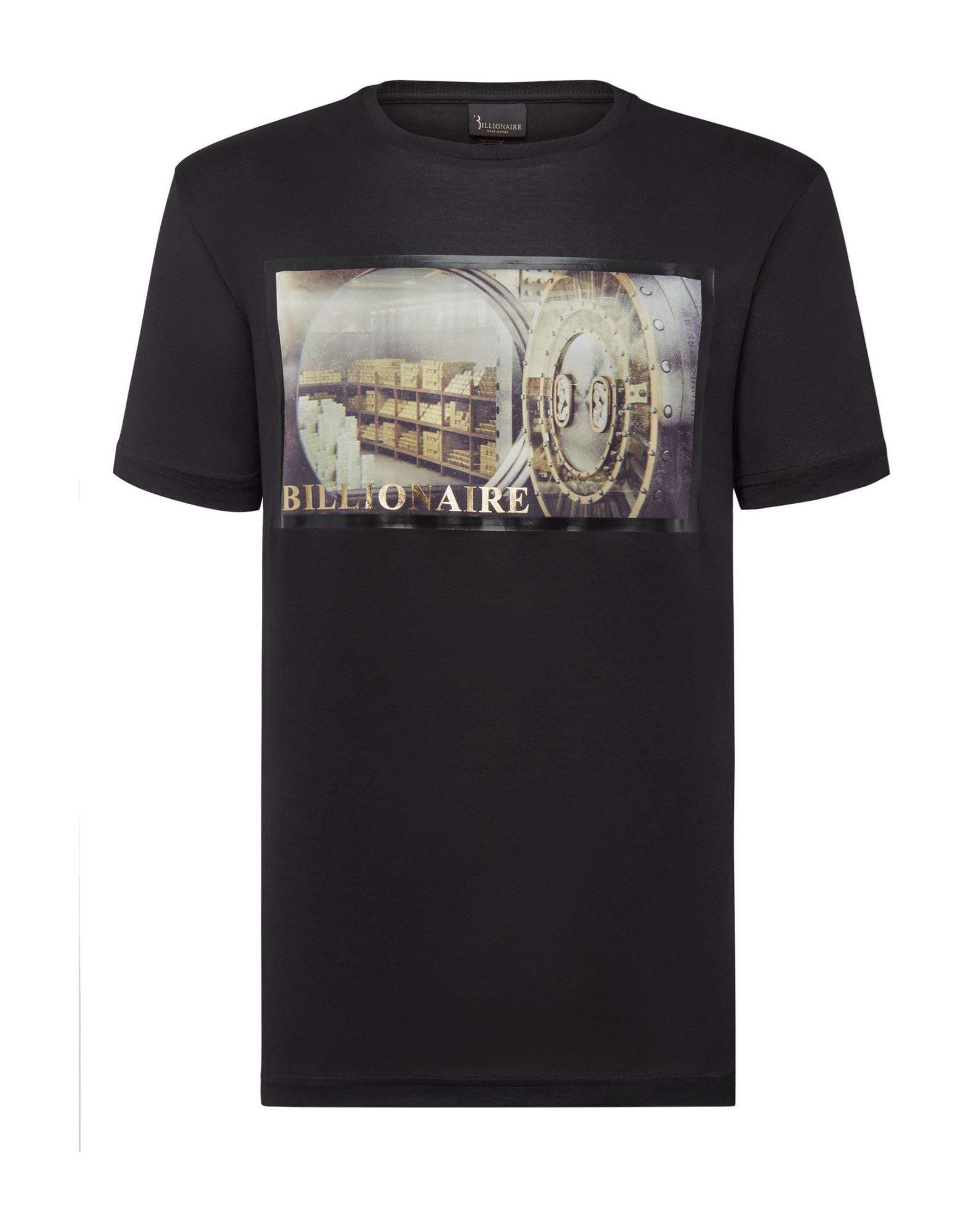 BILLIONAIRE T-shirts Herren Schwarz von BILLIONAIRE