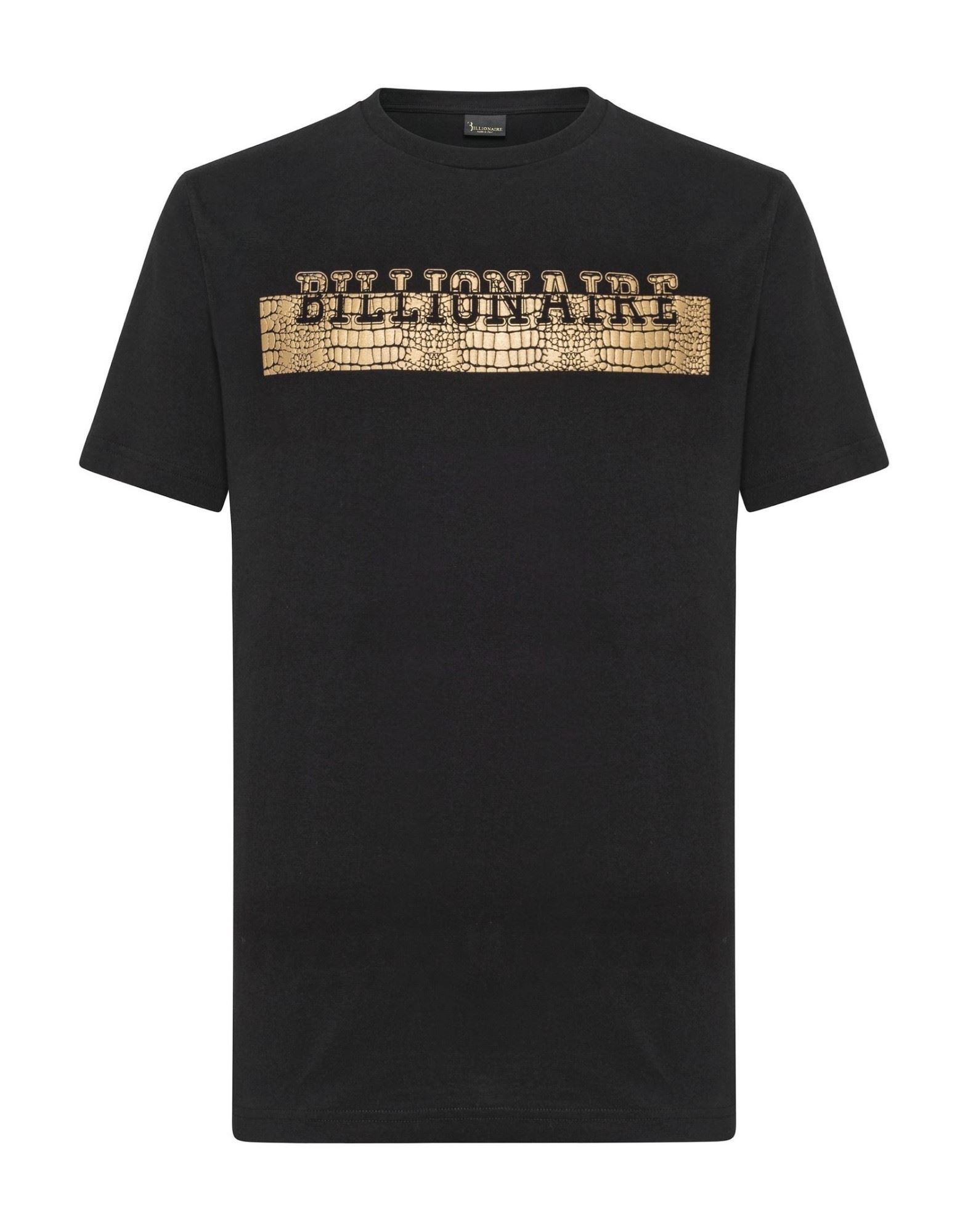 BILLIONAIRE T-shirts Herren Schwarz von BILLIONAIRE