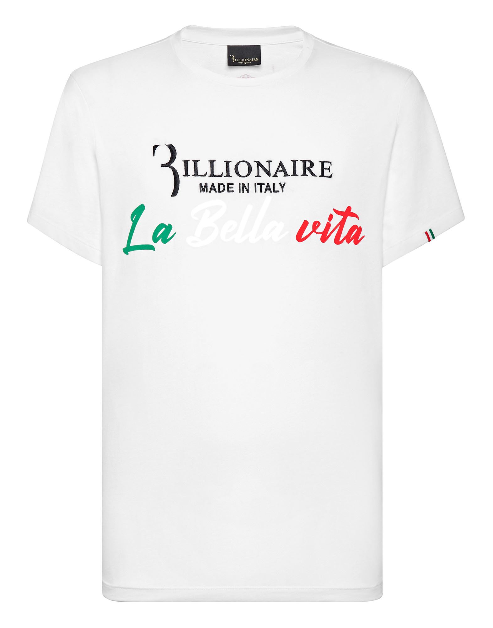 BILLIONAIRE T-shirts Herren Weiß von BILLIONAIRE