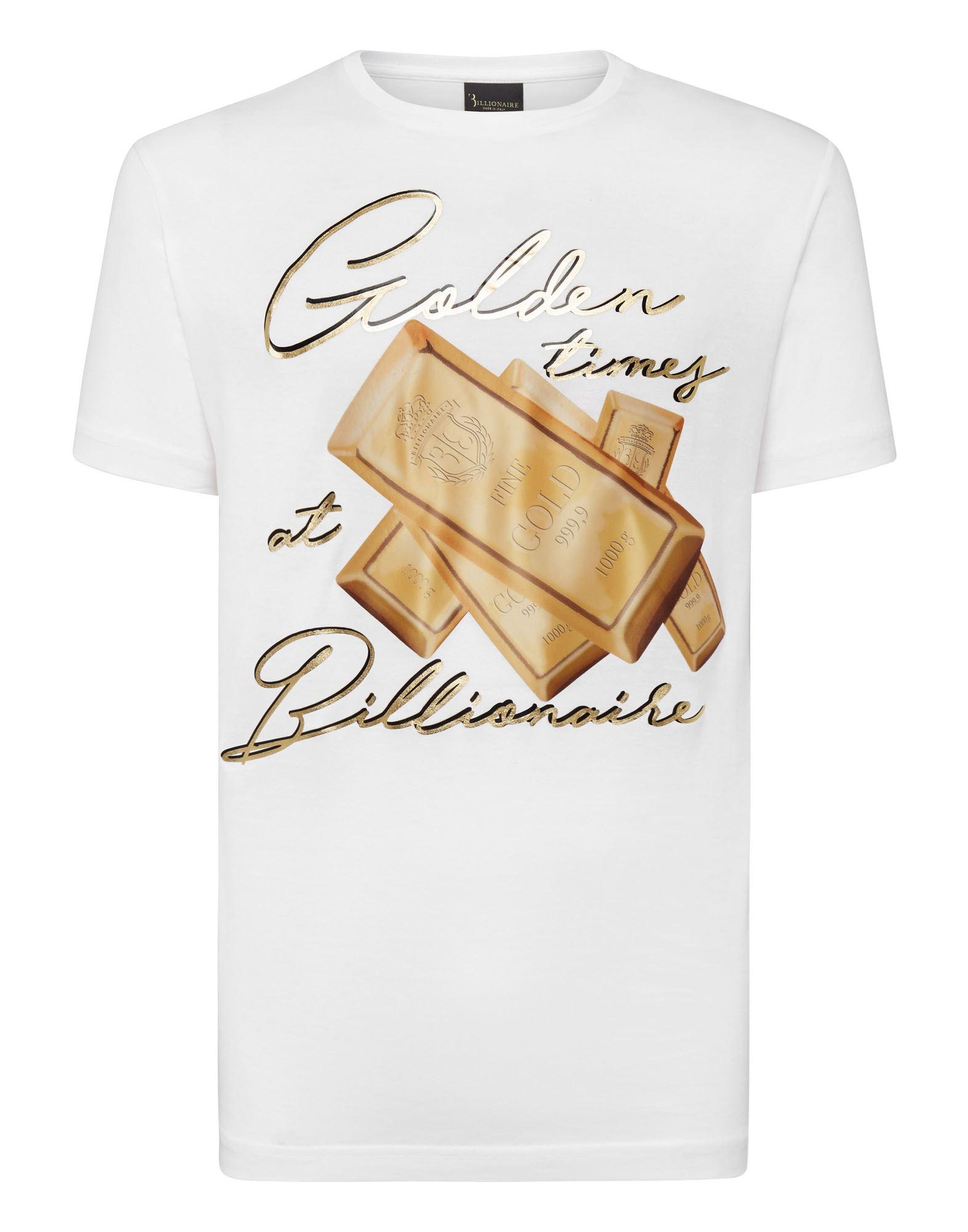 BILLIONAIRE T-shirts Herren Weiß von BILLIONAIRE