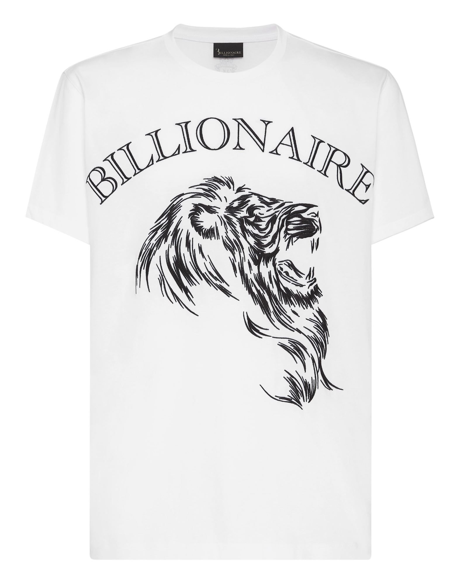 BILLIONAIRE T-shirts Herren Weiß von BILLIONAIRE