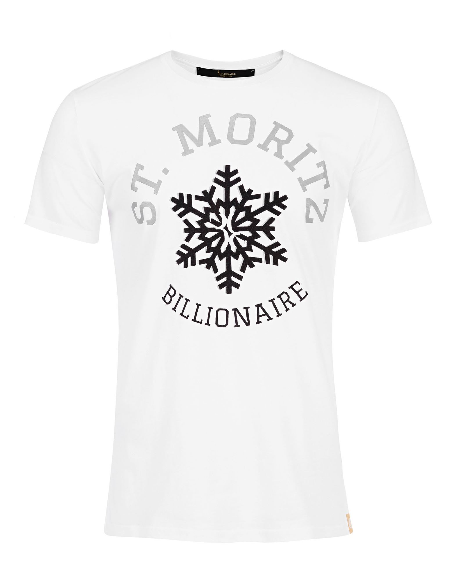 BILLIONAIRE T-shirts Herren Weiß von BILLIONAIRE