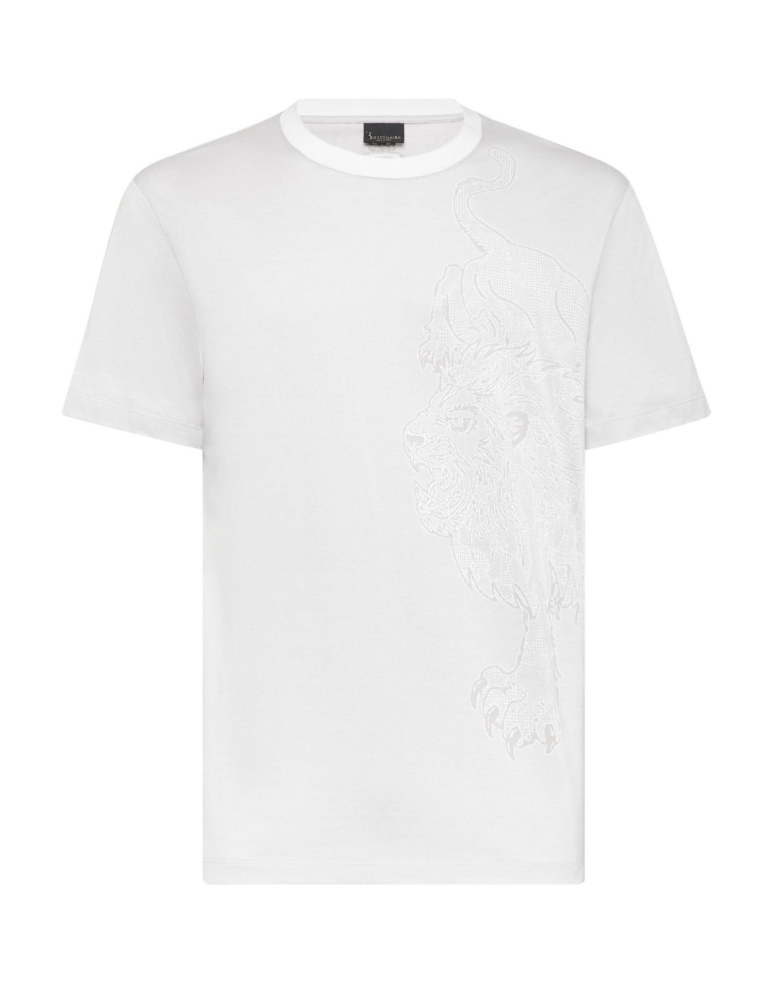 BILLIONAIRE T-shirts Herren Weiß von BILLIONAIRE