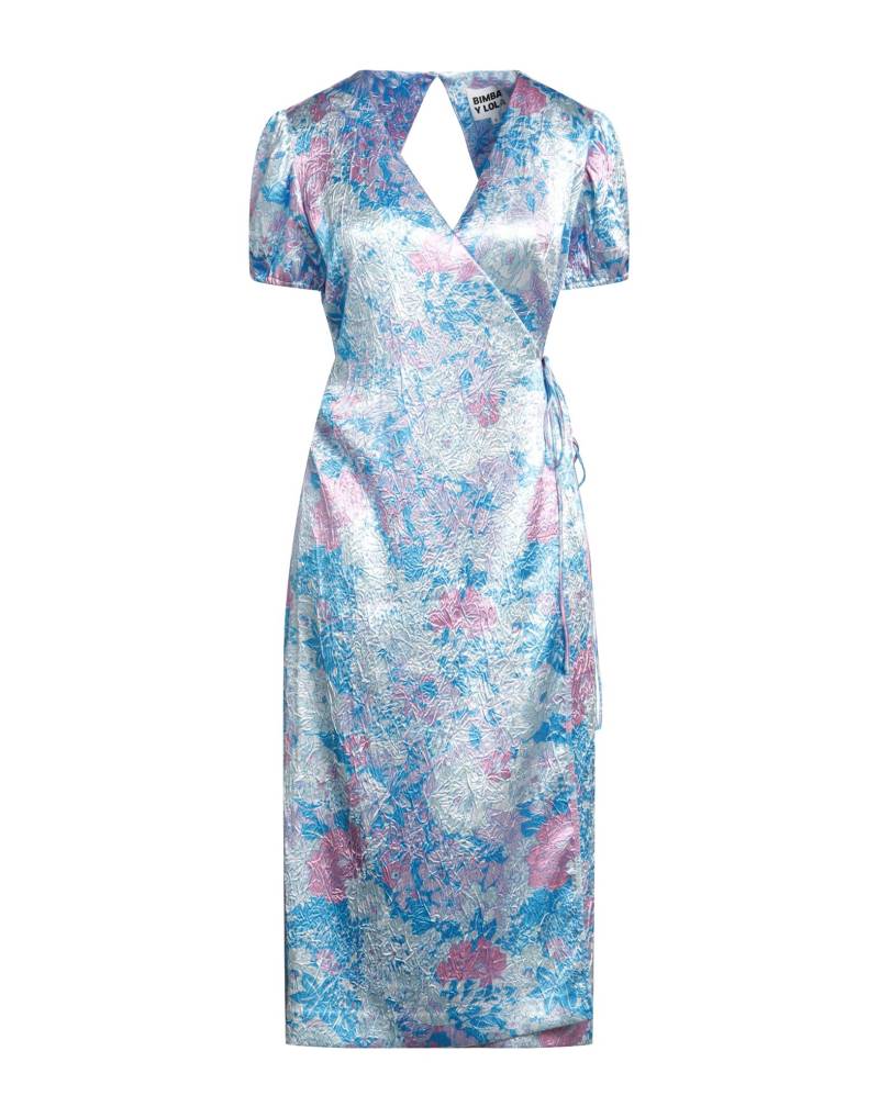 BIMBA Y LOLA Midi-kleid Damen Hellblau von BIMBA Y LOLA