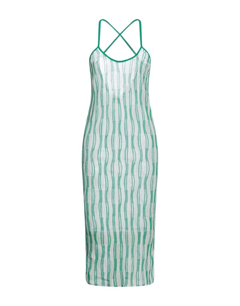 BIMBA Y LOLA Midi-kleid Damen Smaragdgrün von BIMBA Y LOLA