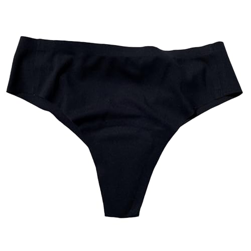 BIMEI AVOID Camel Toe Concealer Panty Invisible Guard für Frauen Unterwäsche 241, Schwarzer String, M von BIMEI