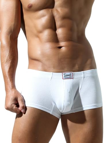 BIMONI Herren Premium Boxershorts – Soft Viskose Low Rise Trunks Sexy Bequeme Hipster-Unterwäsche für Männer von BIMONI