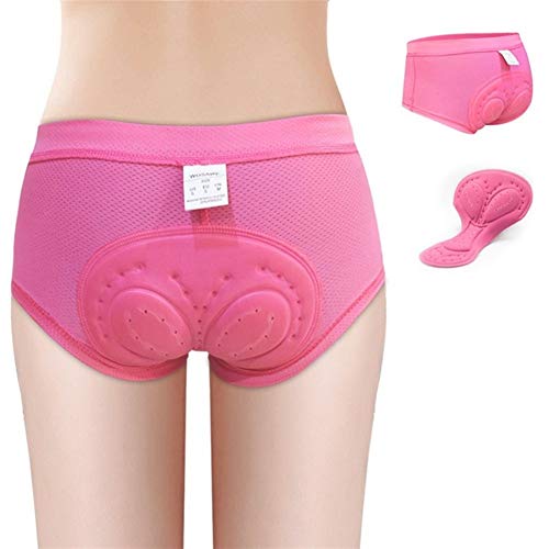 Fahrradhose Kurz,Herren Fahrradhose Frauen-Radhose 3D Gel Padded Breathable Unterwäsche-Fahrrad-Straßen-Fahrrad-MTB Shorts Riding Downhill Shorts L-XL-Rosa Mtb Shorts Herren ( Color : Pink Style Short von BINCIBH