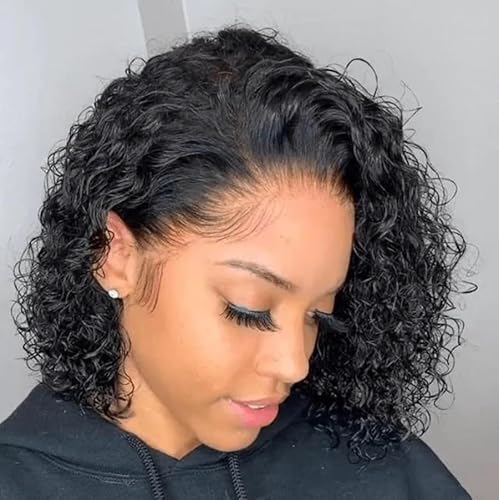 Kurze Pixie Schnitt Perücke, 6 Zoll kurze, lockige Pixie Perücke, leimlose schwarze Perücke, 13 x 1 Spitzenperücke, Pixie Schnitt Perücke, Echthaar, for schwarze Frauen tägliche Party Nutzung. Kurze Pixie Schnitt Perücke, 6 Zoll kurze, lockige Pixie Perücke, leimlose schwarze Perücke, 13 x 1 Spitzenperücke, Pixie Schnitt Perücke, Echthaar, for schwarze Frauen tägliche Party Nutzung. von BINFC
