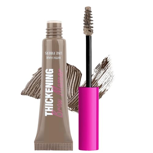 BINGBRUSH Brow Fast Sculpt Mascara Farbe Augenbrauen Volumen Mascara Wasserdicht Transferproof Augenbrauenfüllbürste von BINGBRUSH