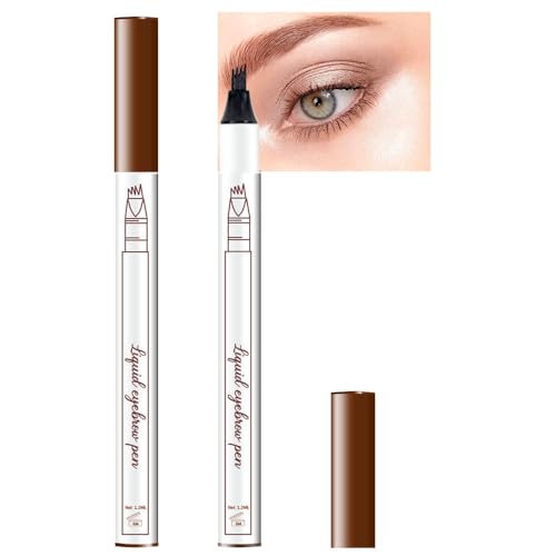 BINGBRUSH Brow Stylist Micro 4 Point Brow Pen Lift & Snatch Augenbrauenstift-Kits mit 3 Augen von BINGBRUSH