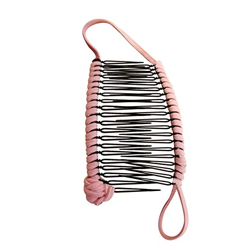 Haarspangen Clips for Frauen Haarnadeln Hübsche Haarspangen Krallen und Zubehör Dickes Mädchenhaar Haarmädchenschleifen for Haare Haarstyling-Zubehör (Color : 1-pink, Size : S) von BINGDONGA