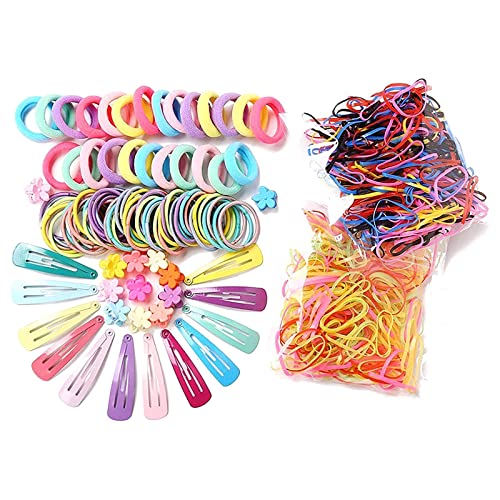 Kleinkind-Haare for kleine glänzende Clips Glitzer-Accessoires Handgemachte Kinder Teen Ribbon Bows Big Girls Cheer Hair Ties Haarstyling-Zubehör (Color : C-A, Size : Taille unique) von BINGDONGA