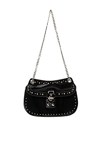 BINJI Women's Tasche mit Nieten, SCHWARZ von BINJI