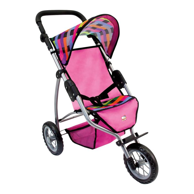 Bino Puppenwagen Kinderwagen Jogger von BINO