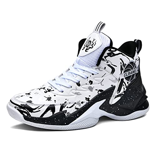 BINQI Männer Basketball Schuhe High-Top-Dämpfung Licht Anti-Skid AtmungsAktive Outdoor-Sportschuhe Man Sneakers von BINQI