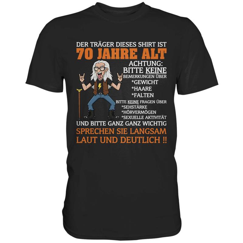 Alter Sack T-Shirt | Der Träger Ist 70 Geburtstagsshirt Lustiges Ü70Er Frauen Männer Witziges Geschenkidee Geburtstag von BINYAShop