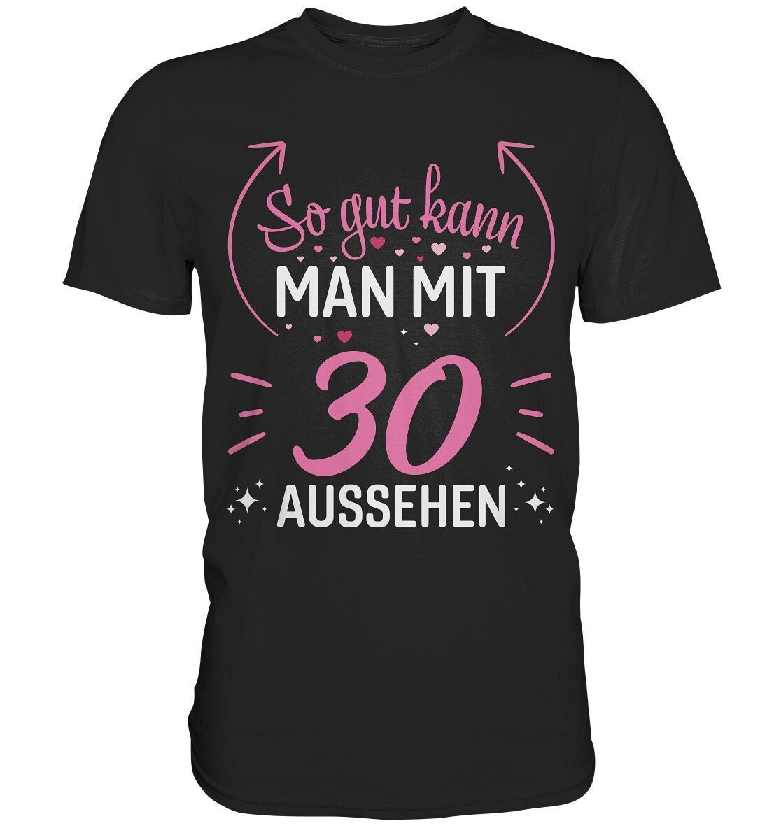Damen 30 Geburtstag T-Shirt | Lustiges 30Er Frauen Frau - Premium Shirt Damen 30 Geburtstag T-Shirt | Lustiges 30Er Frauen Frau - Premium Shirt von BINYAShop