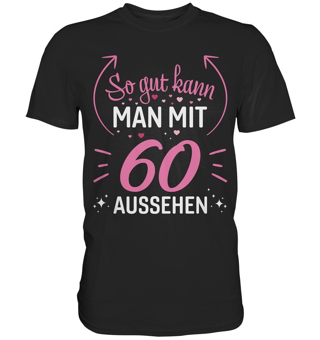 Damen 60 Geburtstag T-Shirt | Lustiges 60Er Frauen Frau - Premium Shirt Damen 60 Geburtstag T-Shirt | Lustiges 60Er Frauen Frau - Premium Shirt von BINYAShop