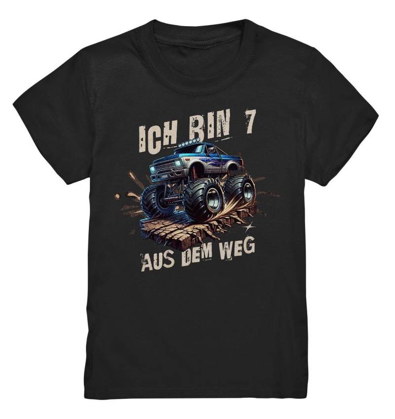 Ich Bin 7 Aus Dem Weg | Kinder T-Shirt 7. Geburtstag Junge Sieben Jahre Monster Truck Geschenk von BINYAShop