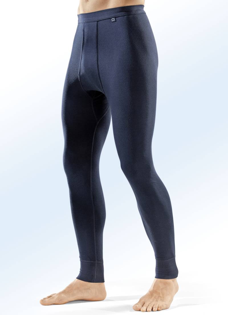 Pfeilring Zweierpack Unterhosen, lang, uni, Marine, Größe 5 von BIO BY PFEILRING