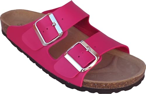 BIO Menphis Damen Sandalen Cork sole 4061 - ROT 26 von BIO Menphis