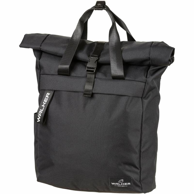 Walker Bags Roll Top Rucksack 38 cm - Black Melange Walker Bags Roll Top Rucksack 38 cm - Black Melange von BIO WALKER