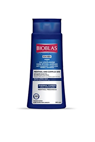 Bioblas Thermal Expert Men Shampoo gegen Schuppen & Haarausfall 360 ML von BIOBLAS