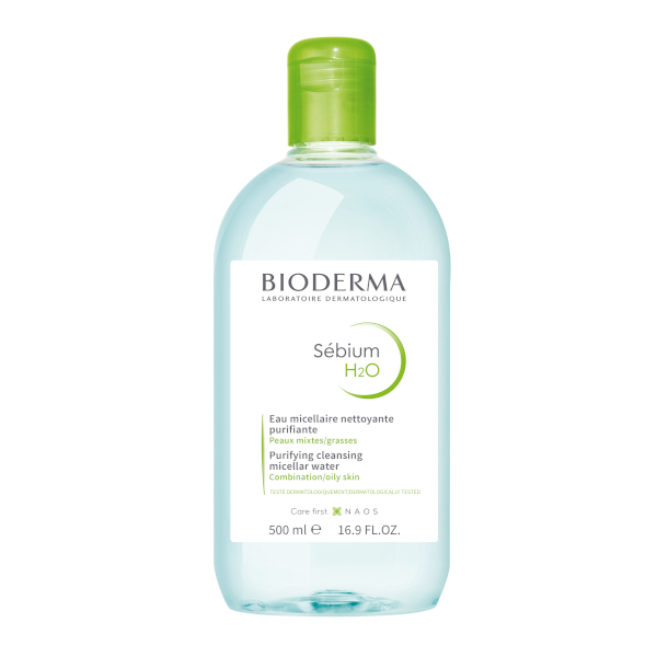 Bioderma - Sebium H2O Purifying Cleansing Micellar Water - 500ml von BIODERMA