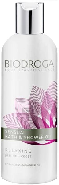 Biodroga Body Relaxing Sensual Bath & Shower Oil 200 ml von BIODROGA
