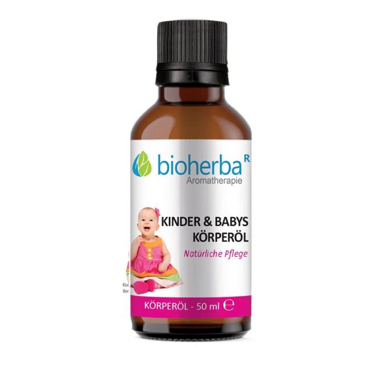 BIOHERBA R Pflege-Set Kinder & Babys Körperöl 50 ml von BIOHERBA R