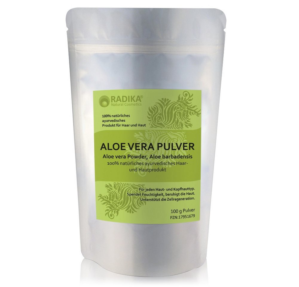 BIOHERBA R Pflege-Set Aloe Vera Pulver Aloe Barbadensis 100 g von BIOHERBA R