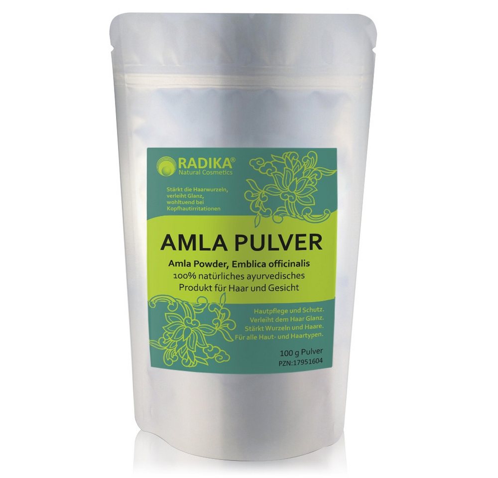 BIOHERBA R Pflege-Set Amla Pulver Emblica officinalis 100 g von BIOHERBA R
