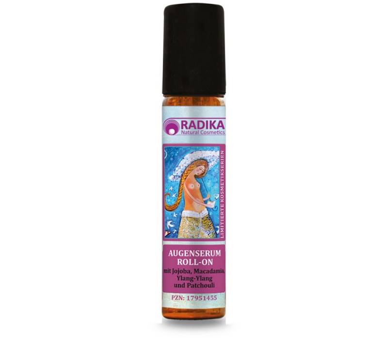 BIOHERBA R Pflege-Set Augenserum Roll-on mit Jojoba, Macadamia & Ylang-Ylang 10 ml von BIOHERBA R