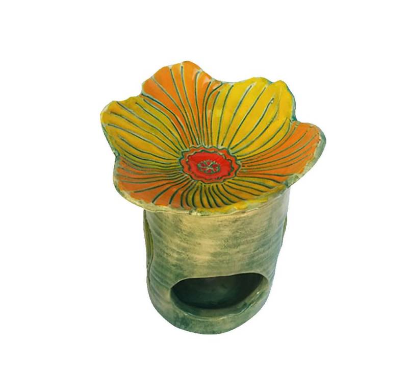 BIOHERBA R Pflege-Set Duftlampe Gelbe Blume Freude von BIOHERBA R