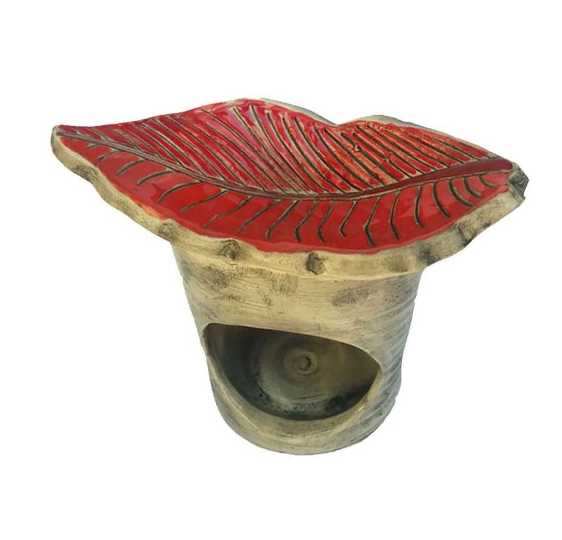 BIOHERBA R Pflege-Set Duftlampe Rotes Herbstblatt von BIOHERBA R