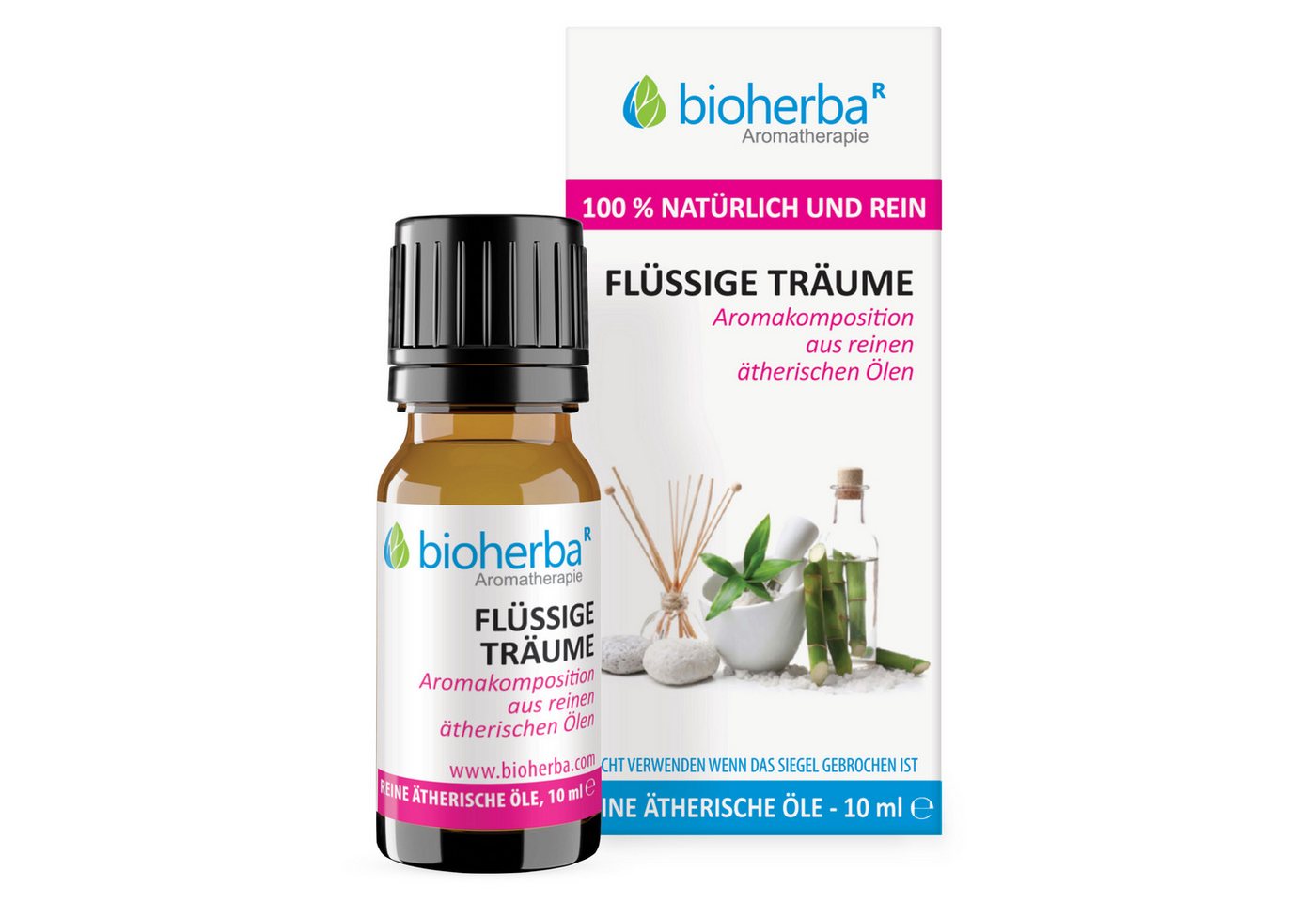 BIOHERBA R Pflege-Set Flüssiger Schlaf Duftkomposition 10 ml von BIOHERBA R