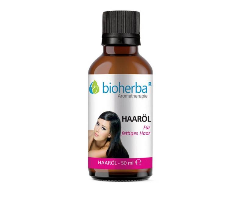 BIOHERBA R Pflege-Set Haaröl für fettiges Haar 50 ml von BIOHERBA R