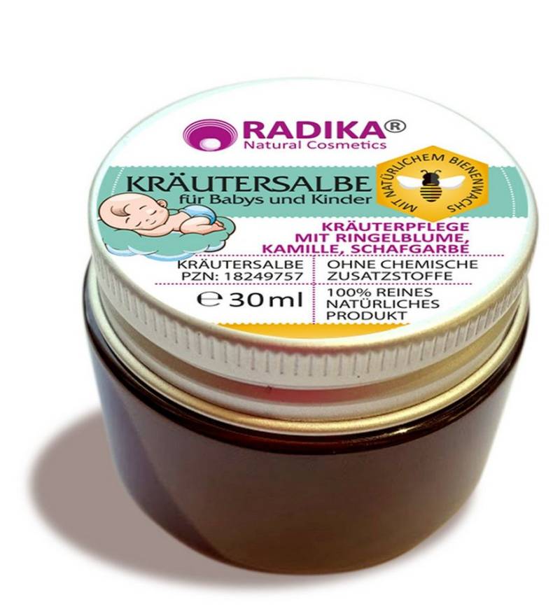 BIOHERBA R Pflege-Set Kräutersalbe für Babys und Kinder 30 ml von BIOHERBA R