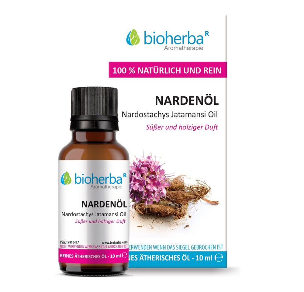 BIOHERBA R Pflege-Set Nardenöl Reines ätherisches Öl 5 ml von BIOHERBA R