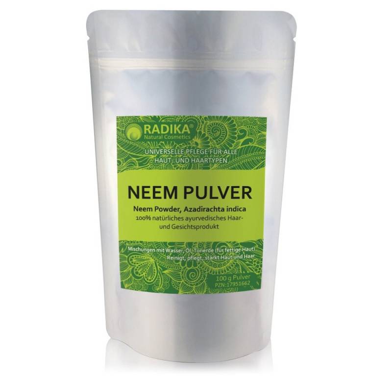 BIOHERBA R Pflege-Set Neem Pulver Azadirachta Indica 100 g von BIOHERBA R