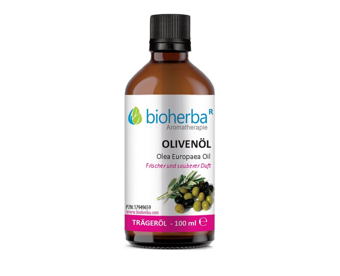 BIOHERBA R Pflege-Set Olivenöl Olea Europaea Fruit Oil Reines Trägeröl 100 ml von BIOHERBA R