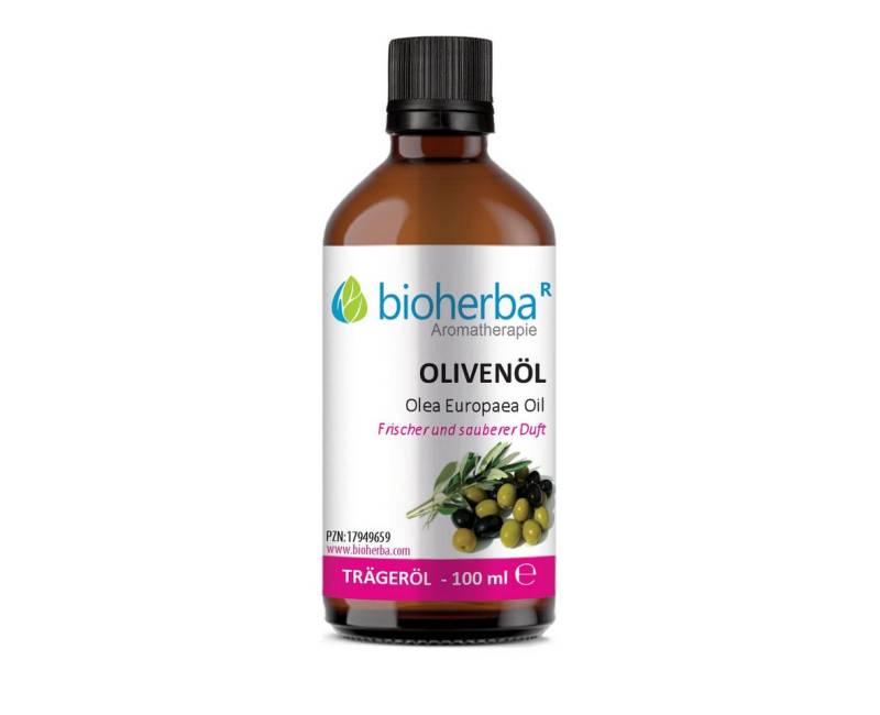 BIOHERBA R Pflege-Set Olivenöl Olea Europaea Fruit Oil Reines Trägeröl 100 ml von BIOHERBA R