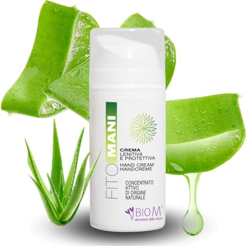 BioM Laboratorio della Natura - Intensive reparierende Handcreme, Anti-Aging und parfümiert, feuchtigkeitsspendend für trockene und rissige Hände mit Aloe Vera und Sheabutter - 100 ml BioM Laboratorio della Natura - Intensive reparierende Handcreme, Anti-Aging und parfümiert, feuchtigkeitsspendend für trockene und rissige Hände mit Aloe Vera und Sheabutter - 100 ml von BIOM LABORATORIO DELLA NATURA