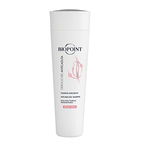 Biopoint Dermocare Anti-Haarausfall-Shampoo für Damen, reinigt sanft, stärkt und voluminös, fördert die Vitalität, 200 ml von BIOPOINT