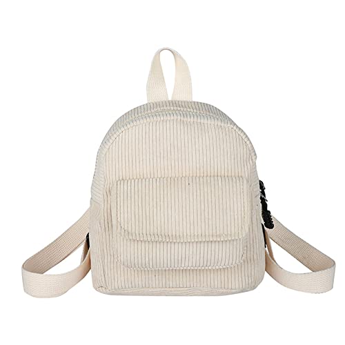 BIOSA Damen Mini-Rucksack Cord Student Mädchen Bookbags Retro Reiserucksäcke von BIOSA