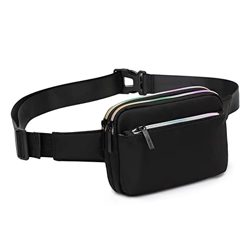 BIOSA Modische Gürteltasche mit Reißverschluss, Handytasche, Unisex, for Damen und Herren, Verstellbarer Riemen, Schultertasche, mehrere Taschen for lässiges Reisen von BIOSA