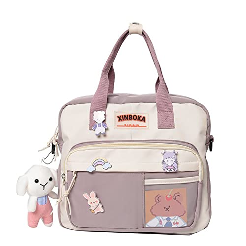 BIOSA Schulrucksack for Schule Süßer Schulterrucksack Mädchen Teenager Umhängetasche Büchertasche Kawaii Schultasche Kinder Sommer Oder Die Schule von BIOSA